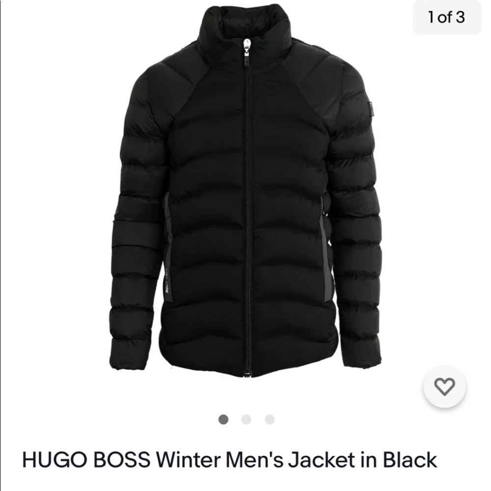 HUGO BOSS Winter Men's
Jacket in Black